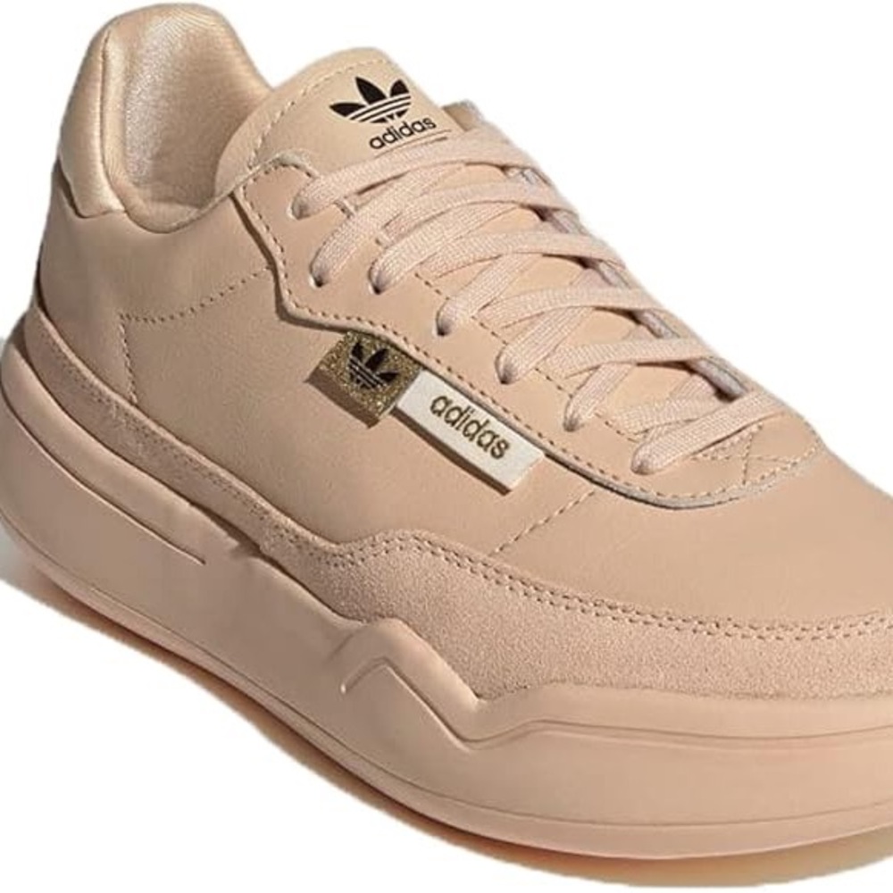 Like New Adidas Her Court Shoes in Halo Blush